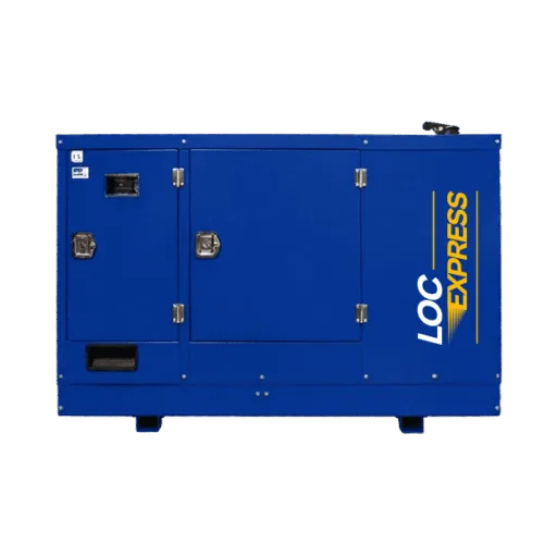Soundproof diesel generator — 100 kVA