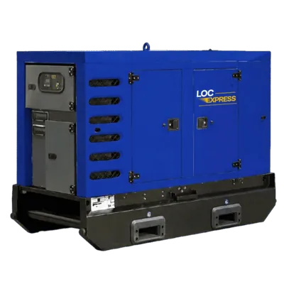 Ultra-silent event generator — 30 kVA (< 65 dB)