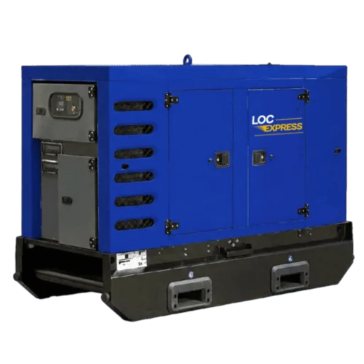 Ultra-silent event generator — 30 kVA (< 65 dB)