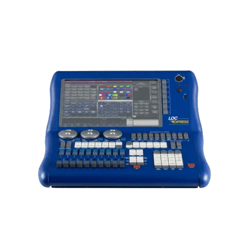 DMX lighting console + fog machine