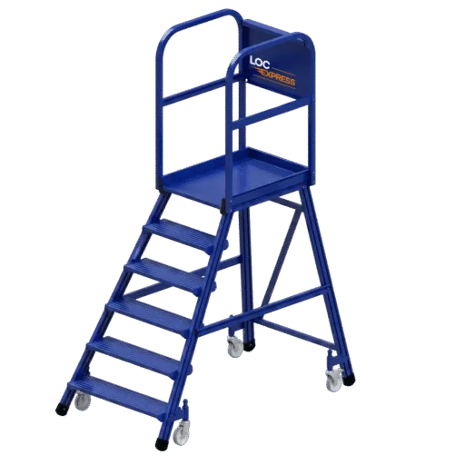 Aluminium mobile work platform (PIR) — 1 m