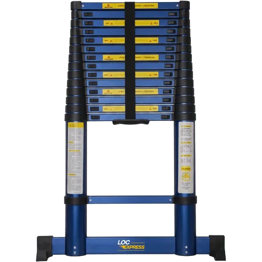 Aluminium telescopic ladder — 4.5 m